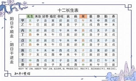 十二长生表|十二长生表及记忆方法